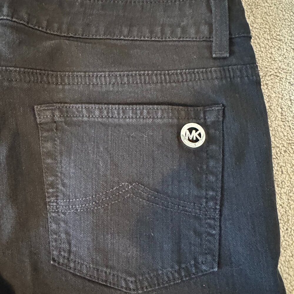Michael Kor Skinny Jean Black Sz 10